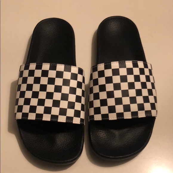 vans slip on sandals